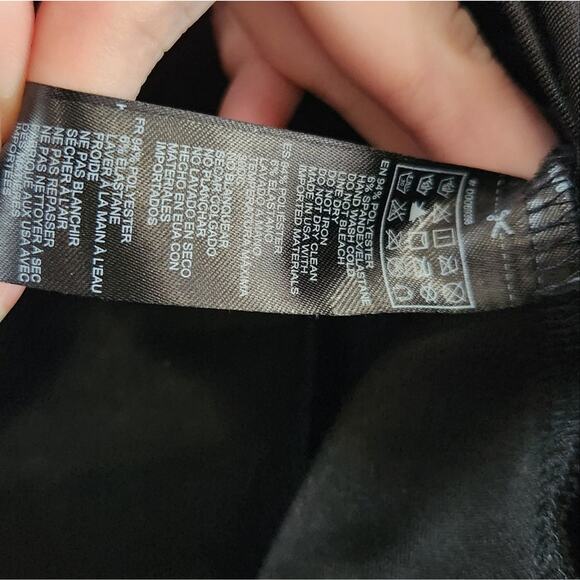 Forever 21 Black Mini Skirt Circle Skater Skirt Size Medium - Picture 3 of 3